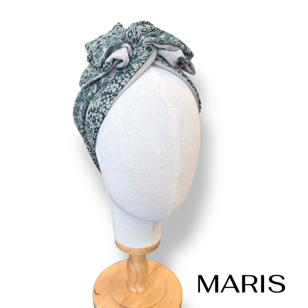 オリエンタルグリーン ワイヤーターバン