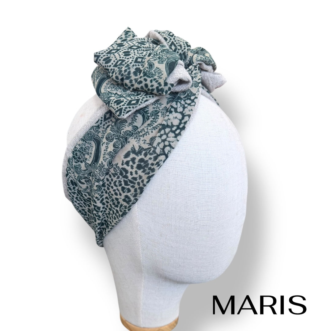 オリエンタルグリーン ワイヤーターバン