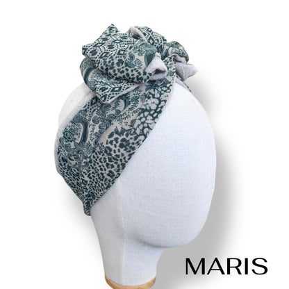 オリエンタルグリーン ワイヤーターバン