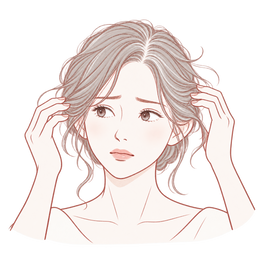 髪がまとまりにくい
